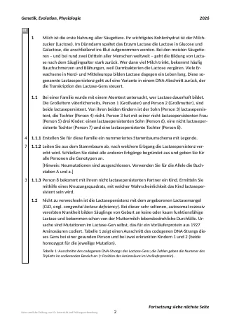 Vorschau: Musterprüfung Nr. 001 zum Fachabitur