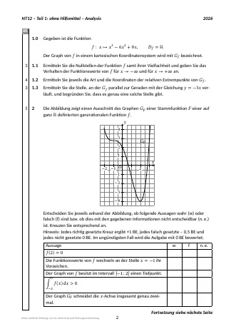 Vorschau: Musterprüfung Nr. 001